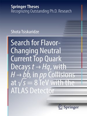 cover image of Search for Flavor-Changing Neutral Current Top Quark Decays t → Hq, with H → bb̅ , in pp Collisions at √s = 8 TeV with the ATLAS Detector